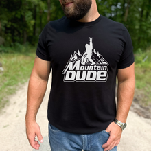 Load image into Gallery viewer, Blue Bigfoot Mountain Dude Tee