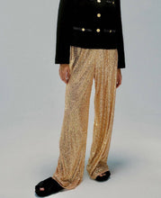 Load image into Gallery viewer, Sequin Long Loose Pants