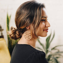 Load image into Gallery viewer, Flower of Life Earrings