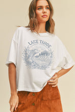 Load image into Gallery viewer, Bear Long Cropped Short Sleeve T-Shirt