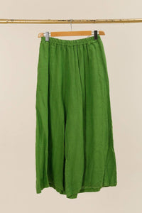 Italian Linen Wide Leg Pants