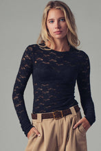 Load image into Gallery viewer, Romantic Floral Stretch Lace Top