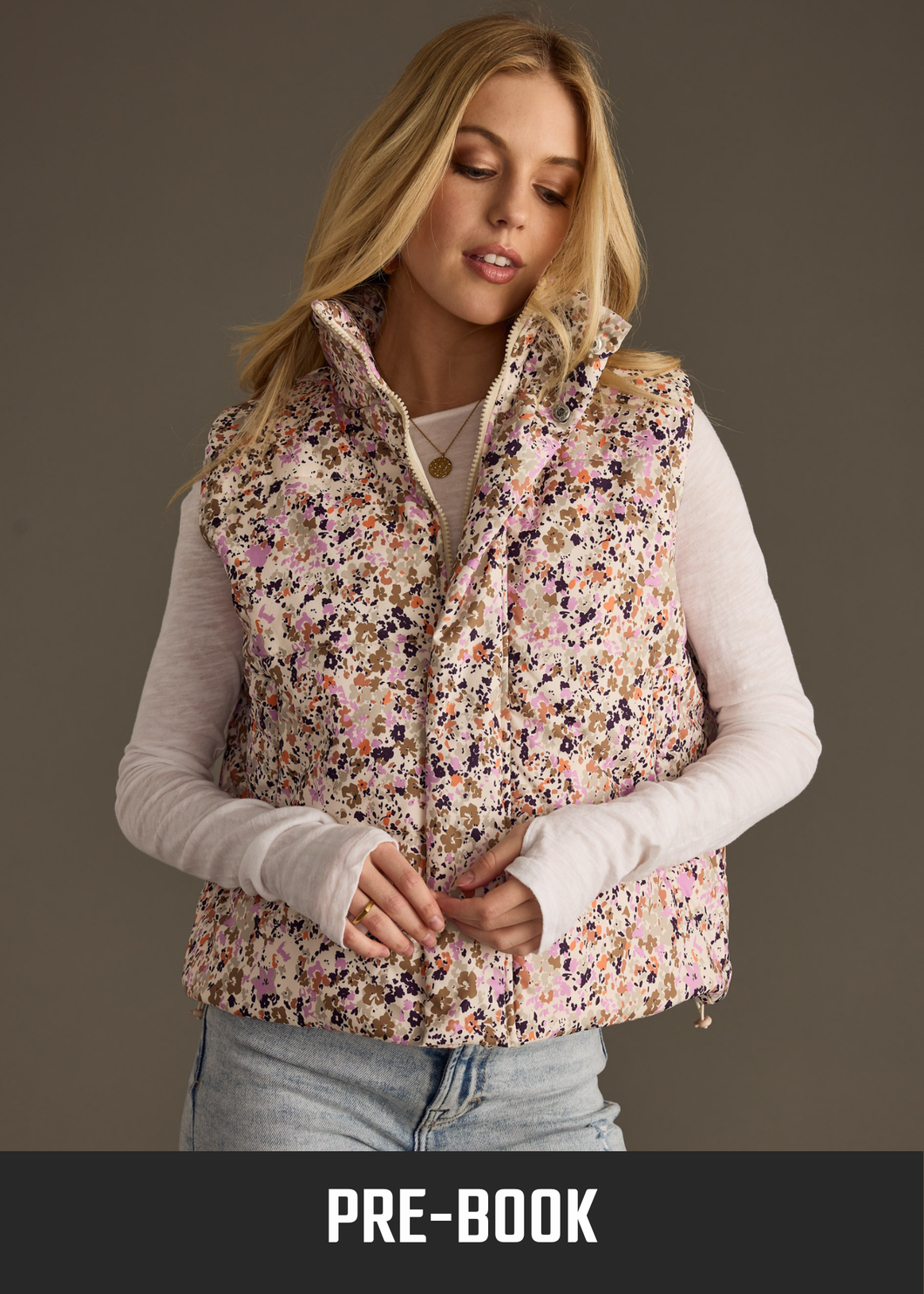 Floral Vest