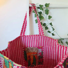 Load image into Gallery viewer, Frida Cotton Quilted Tote Bags