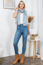 Load image into Gallery viewer, BEE WITH FLORAL PRINT SCARF