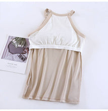 Load image into Gallery viewer, Basic Halter Top with built-in bra tank top