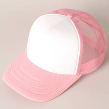 Load image into Gallery viewer, Blank Trucker, choose a removable patch