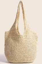 Load image into Gallery viewer, Large Braided Hobo Shoulder Bag