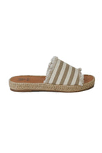 Load image into Gallery viewer, MELANIE-01 Striped Espadrille Slides