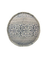 Load image into Gallery viewer, Round Pouf/Ottoman/Stool-Cotton Canvas