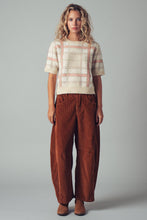 Load image into Gallery viewer, Cora Corduroy Barrel Jeans