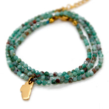 Load image into Gallery viewer, Lake Tahoe Gemstone Necklace