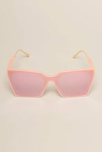 Load image into Gallery viewer, Unisex Color block Rectangular Sunglasses