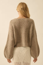 Load image into Gallery viewer, Telli Bubble Sleeve Sweater