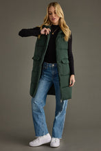 Load image into Gallery viewer, Dani Green Long Vest