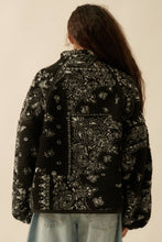 Load image into Gallery viewer, Sherpa Fleece Zip Pullover Jacket