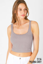 Load image into Gallery viewer, Lettuce Edge Crop Top