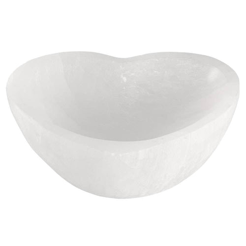 SELENITE HEART TRINKET HOLDER