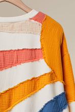 Load image into Gallery viewer, Sun Patchwork Sweatshirt