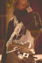 Load image into Gallery viewer, Mountains Fuzzy Turtleneck Sweater