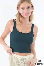 Load image into Gallery viewer, Lettuce Edge Crop Top