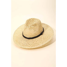 Load image into Gallery viewer, Loose Weave Braid Band Sun Hat