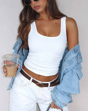Load image into Gallery viewer, Ribbed Tight Fit Summer Cami Tank Tops
