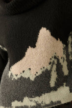 Load image into Gallery viewer, Mountains Fuzzy Turtleneck Sweater