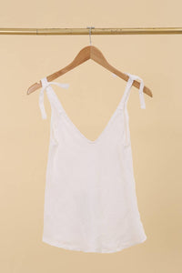 Italian Linen Tank Top