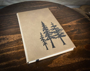 3 Trees Leatherette Journal