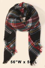 Load image into Gallery viewer, Holiday Plaid Scarf