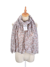 Load image into Gallery viewer, Scarvii - Floral Crinkle Lightweight Scarf