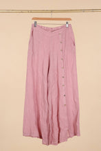 Load image into Gallery viewer, Italian Linen Pants Button Detail