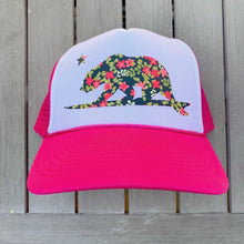Load image into Gallery viewer, Floral Surf Bear Hat