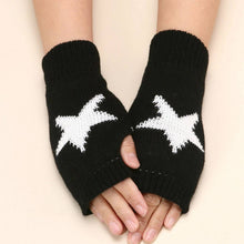 Load image into Gallery viewer, Star Fingerless Gloves