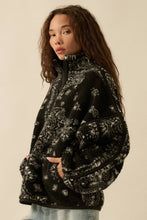 Load image into Gallery viewer, Sherpa Fleece Zip Pullover Jacket