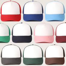 Load image into Gallery viewer, Blank Trucker, choose a removable patch
