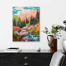 Load image into Gallery viewer, Jess Franks Alpine Canvas Wall Art