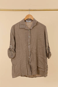 Adore - 100% Italian linen blouse