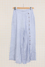 Load image into Gallery viewer, Italian Linen Pants Button Detail