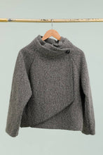 Load image into Gallery viewer, Black Wool Blend Jacket -France