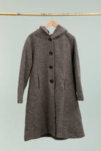 Load image into Gallery viewer, Petra Long Chocolate Wool Coat Italy