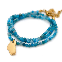 Load image into Gallery viewer, Lake Tahoe Gemstone Necklace