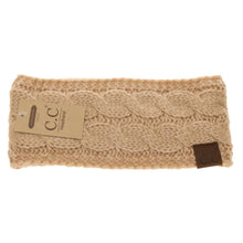 Load image into Gallery viewer, Solid Cable Knit CC Women's Fashion Headband