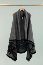 Load image into Gallery viewer, Italian Poncho Wool Blend