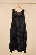 Load image into Gallery viewer, Italian Linen Sleeveless floral dress