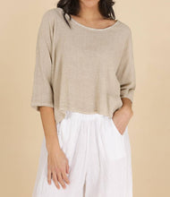 Load image into Gallery viewer, Italian Linen Tunic Top