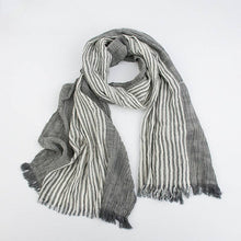 Load image into Gallery viewer, Scarvii - Stripe Boho Scarf