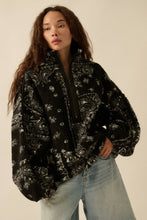Load image into Gallery viewer, Sherpa Fleece Zip Pullover Jacket