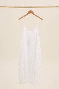 Stella Italian Linen Maxi Dress